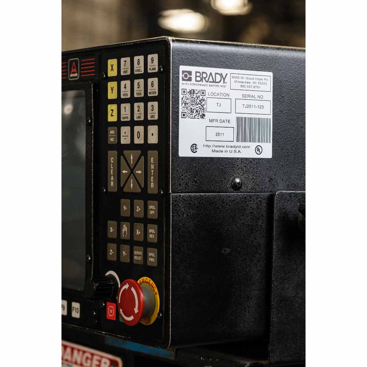 Metallisierte Polyesteretiketten für die Drucker BBP33/i3300