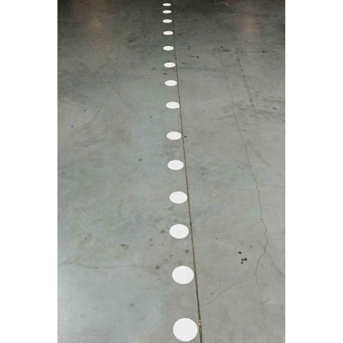 Punkte - 89mm Weisse Toughstripe Polyester