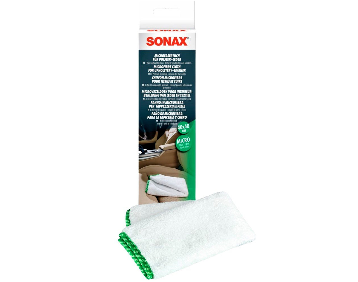 SONAX Microfasertuch für Polster & Leder