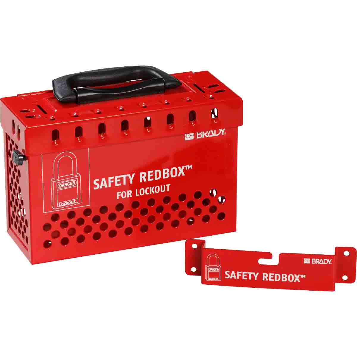 Safety Redbox Gruppenverschlusskasten - Rot