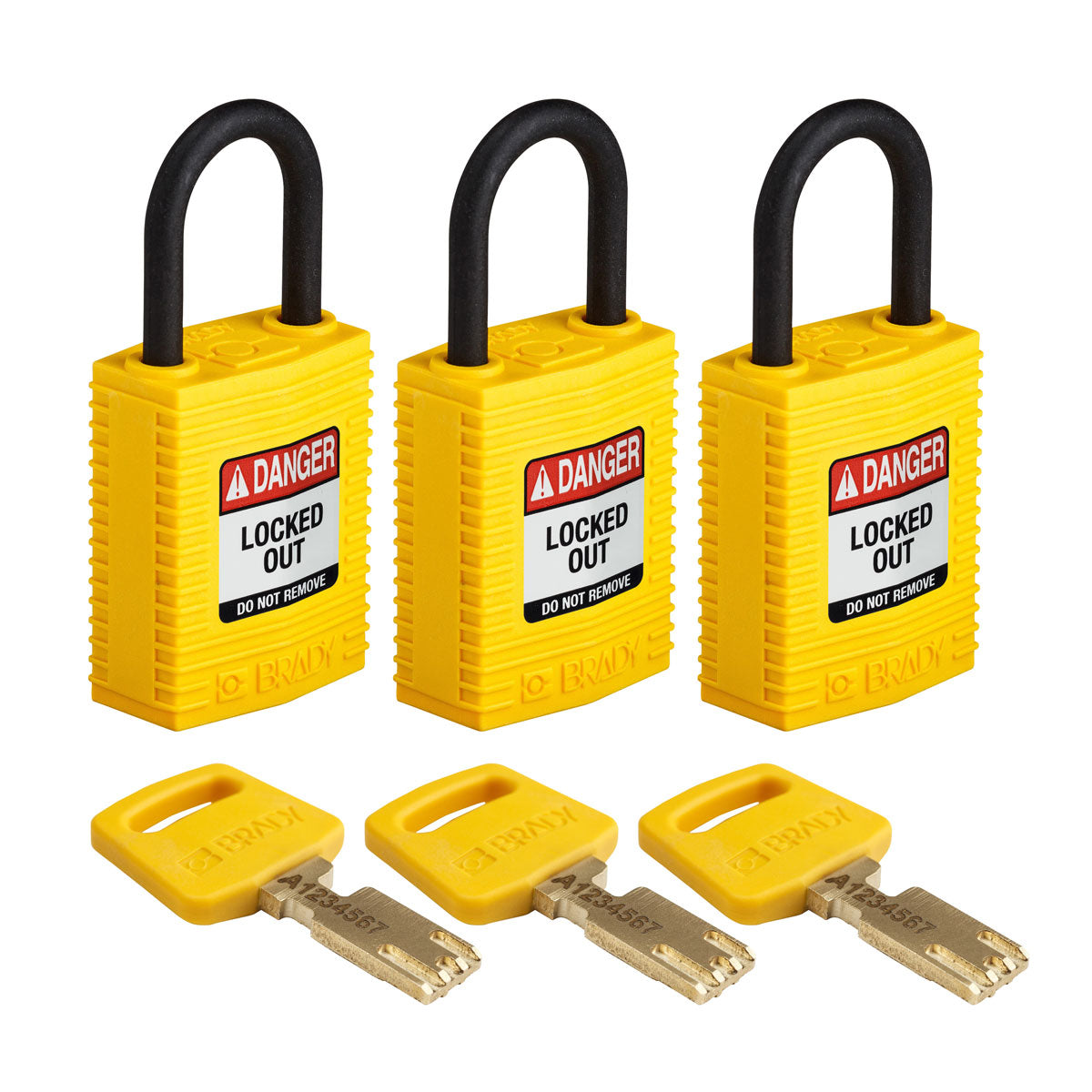 SafeKey-Vorhängeschlösser - kompakt