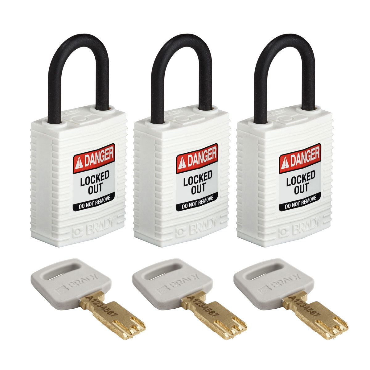SafeKey-Vorhängeschlösser - kompakt