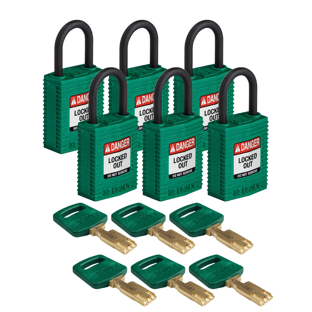 SafeKey-Vorhängeschlösser - kompakt