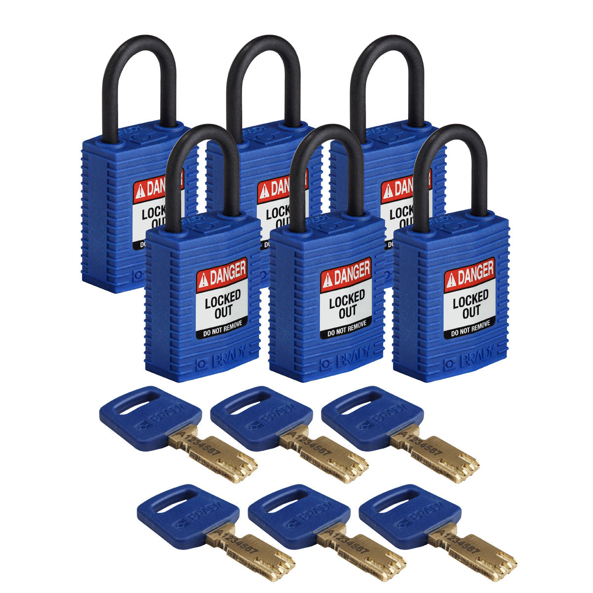 SafeKey-Vorhängeschlösser - kompakt