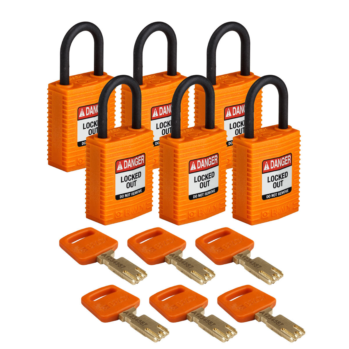SafeKey-Vorhängeschlösser - kompakt