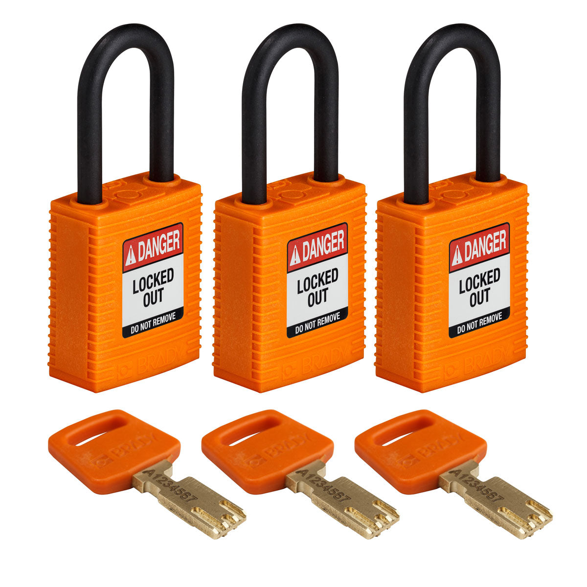 SafeKey padlocks - nylon