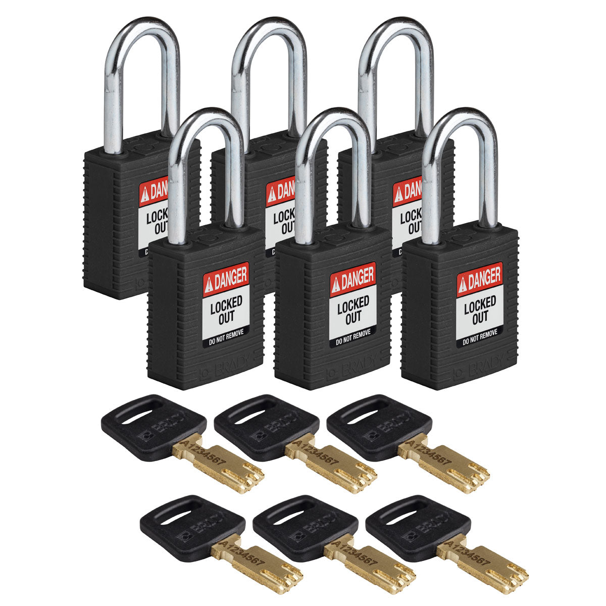 SafeKey-Vorhängeschlösser - Nylon