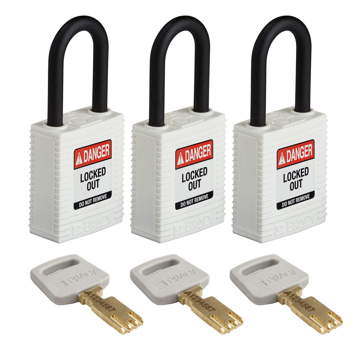 SafeKey-Vorhängeschlösser - Nylon