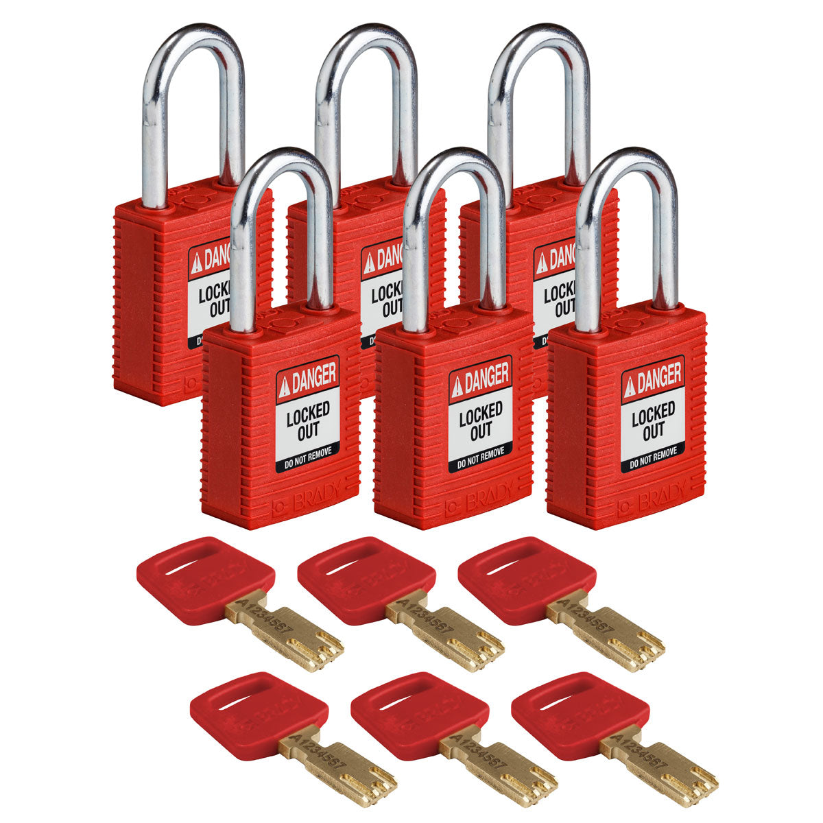 SafeKey-Vorhängeschlösser - Nylon