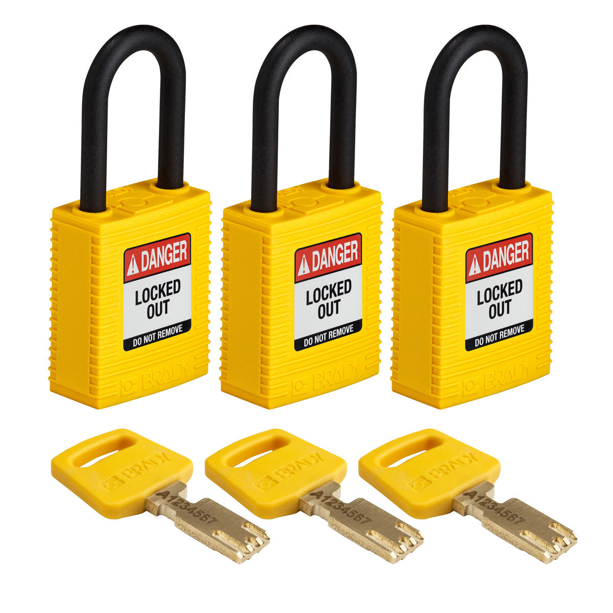 SafeKey-Vorhängeschlösser - Nylon