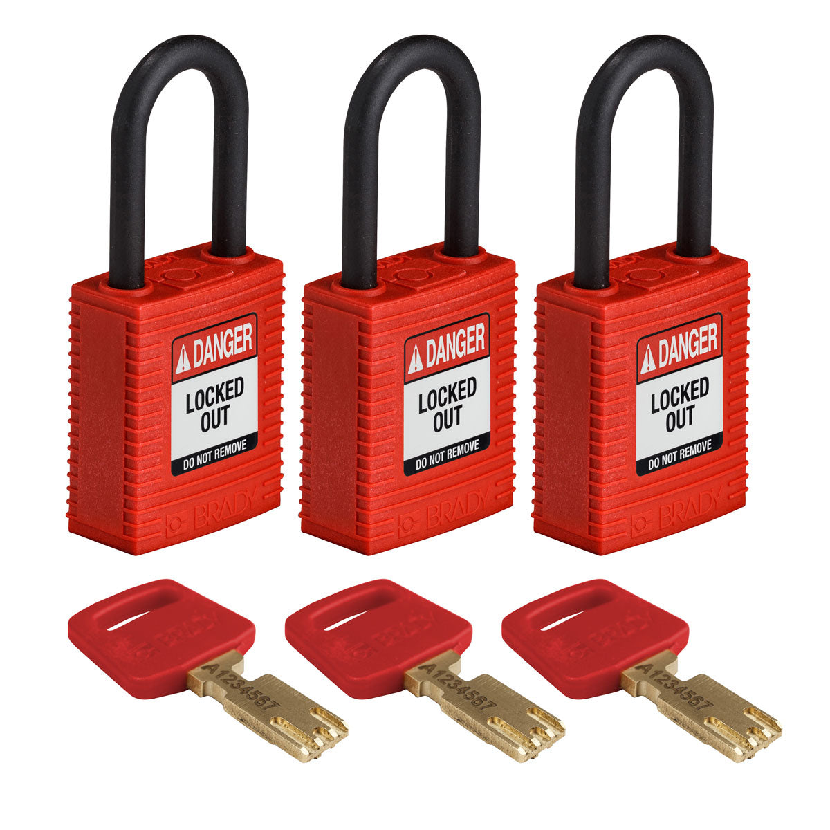 SafeKey padlocks - nylon