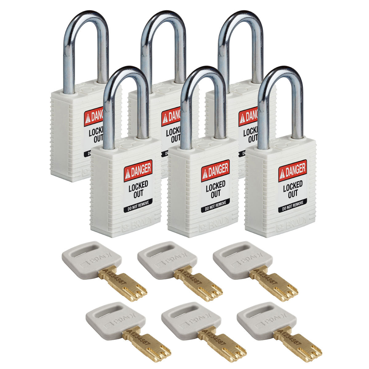 SafeKey-Vorhängeschlösser - Nylon