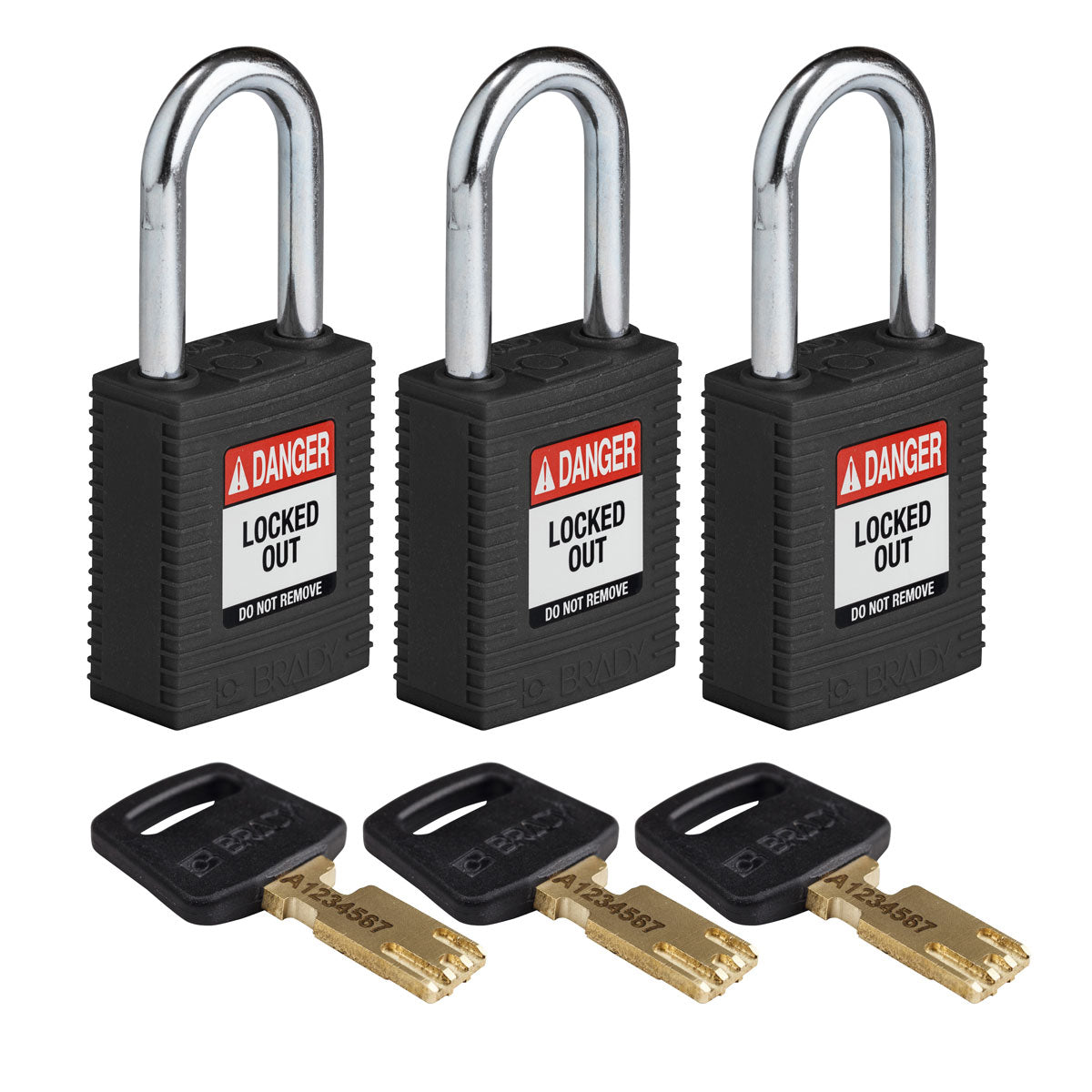 SafeKey-Vorhängeschlösser - Nylon