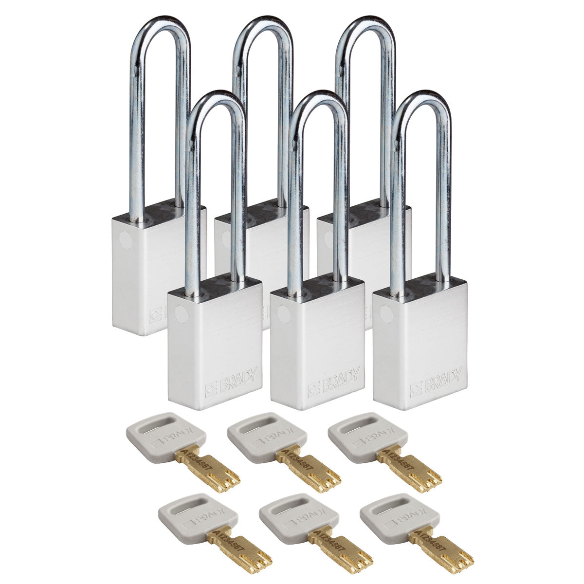 SafeKey-Vorhängeschlösser - Aluminium