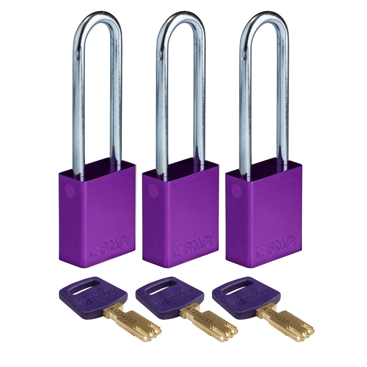 SafeKey-Vorhängeschlösser - Aluminium