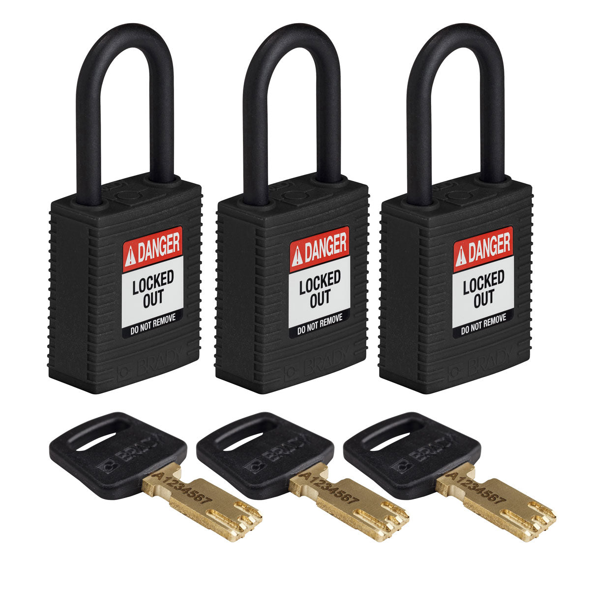 SafeKey-Vorhängeschlösser - Nylon