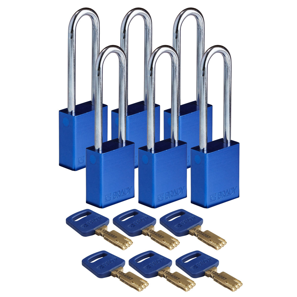 SafeKey-Vorhängeschlösser - Aluminium