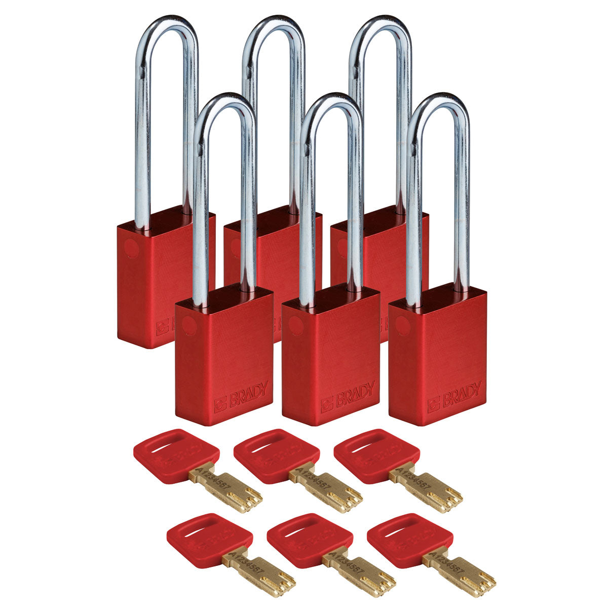 SafeKey-Vorhängeschlösser - Aluminium