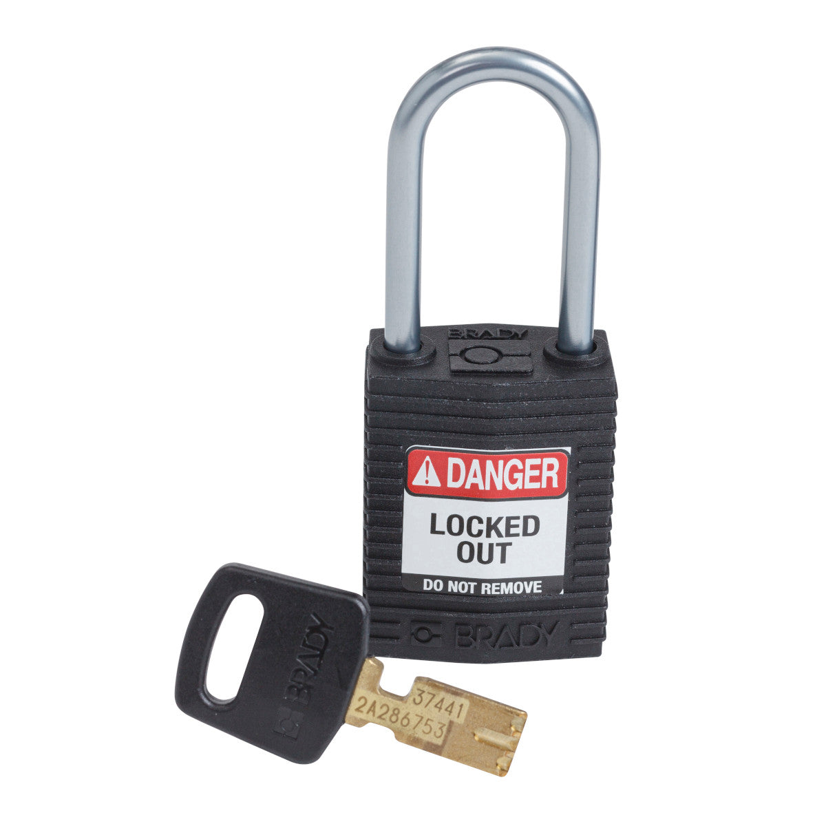 SafeKey Compact nylon padlocks with aluminum shackle for lockout applications