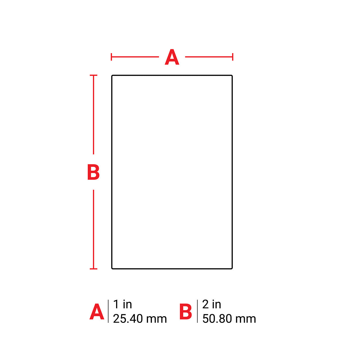 Metallisierte Polyester-Etiketten für den M710 Drucker