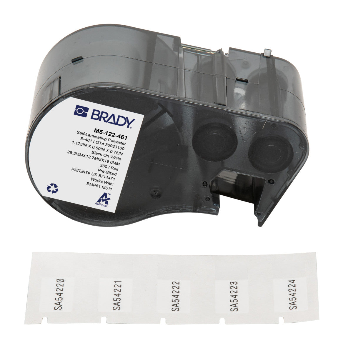 Labels for M510/BMP51/M511 label printers