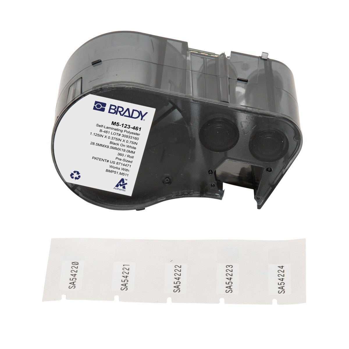 Labels for M510/BMP51/M511 label printers