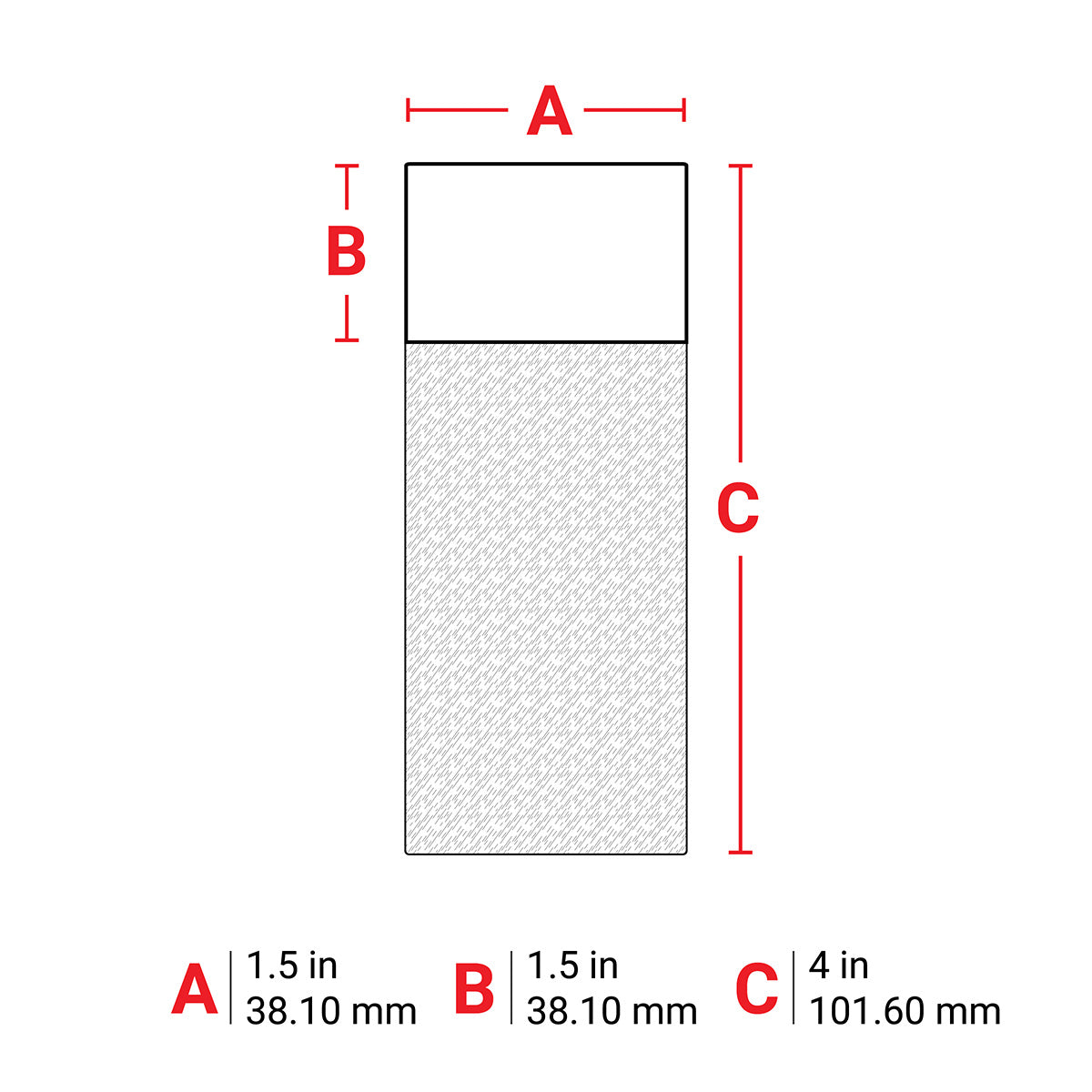 Selbstlaminierende Vinyl-Wickeletiketten für M610, M611, BMP61, M710 (mit Medienadapter) und BMP71 (mit Medienadapter)