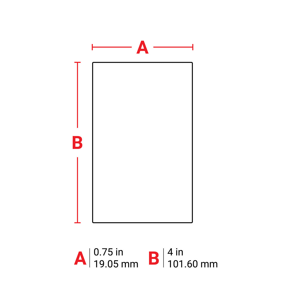 Multi-purpose polyester labels with extra strong adhesive for M610, M611, BMP61, M710 (with media adapter) and BMP71 (with media adapter)