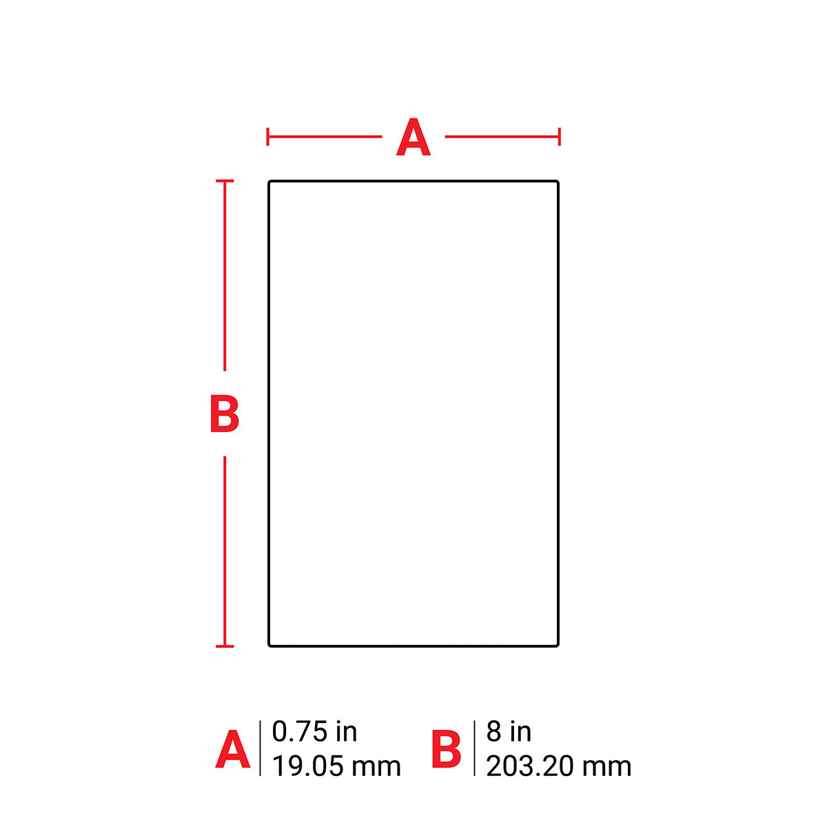 Étiquettes en polyester multi-usages avec adhésif extra fort pour M610, M611, BMP61, M710 (avec adaptateur média) et BMP71 (avec adaptateur média)