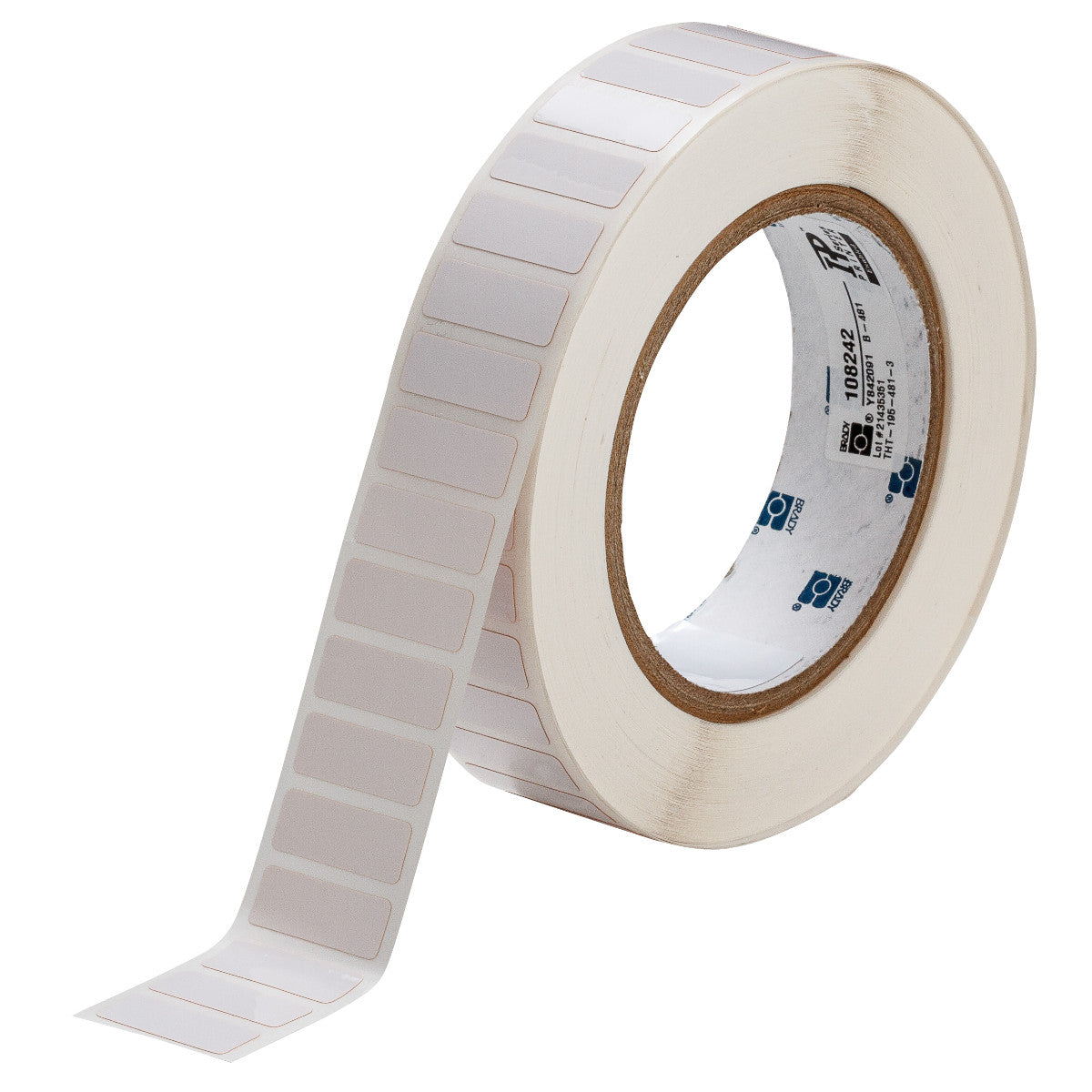 Voltage-dissipating polyimide labels suitable for thermal transfer printing