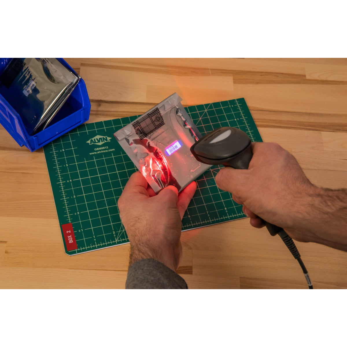 Lecteur de codes-barres filaire portable CR1500 - 1D, 2D, QR Code