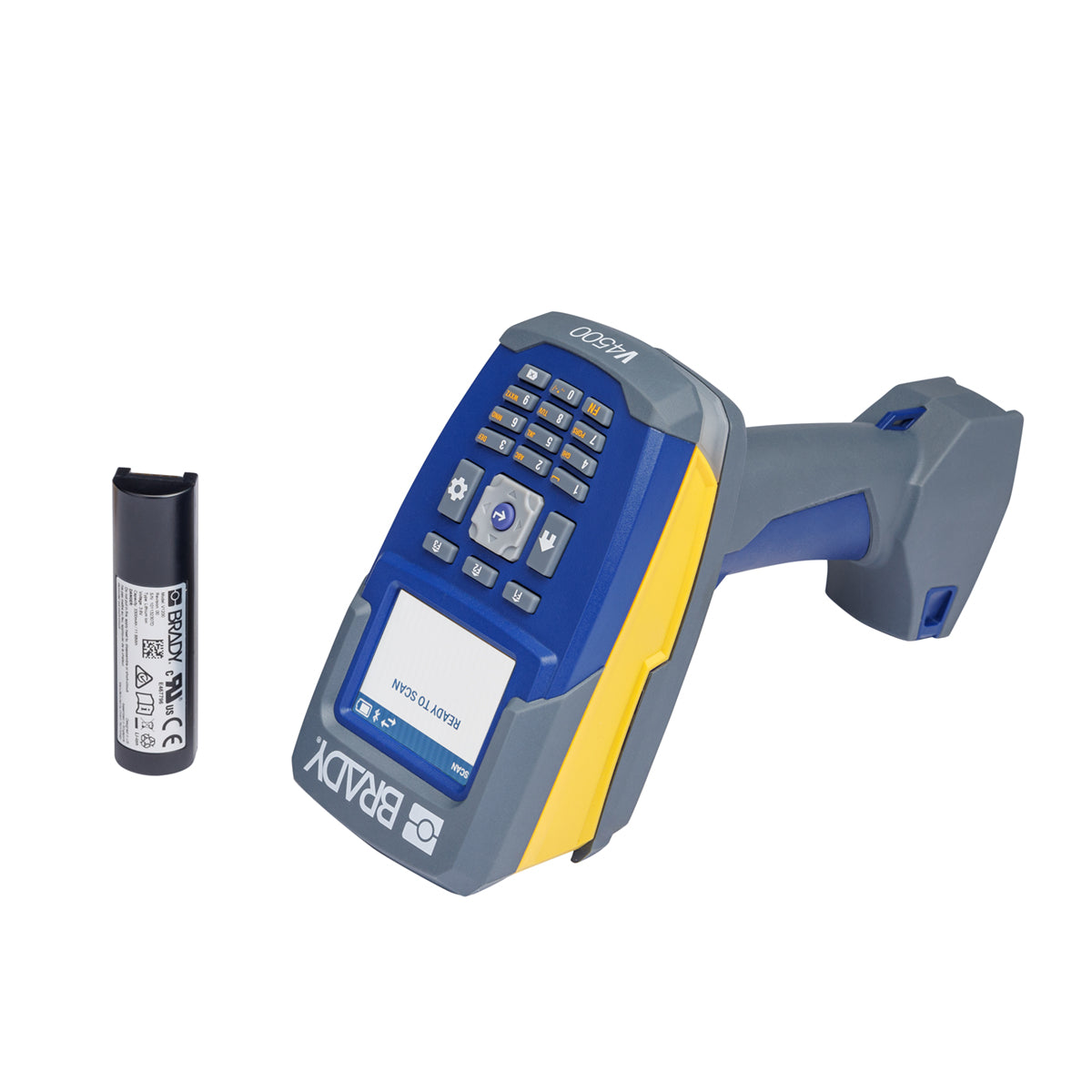 V4500 Barcode-Lesegerät und Akku