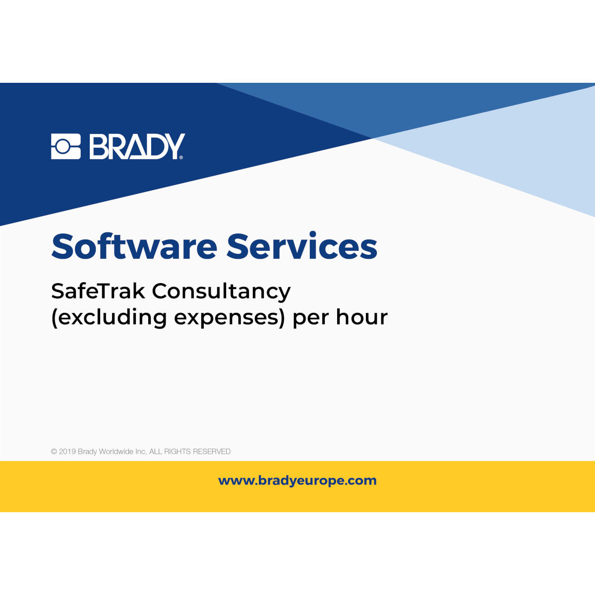 SafeTrak Beratung pro Stunde (ohne Spesen)