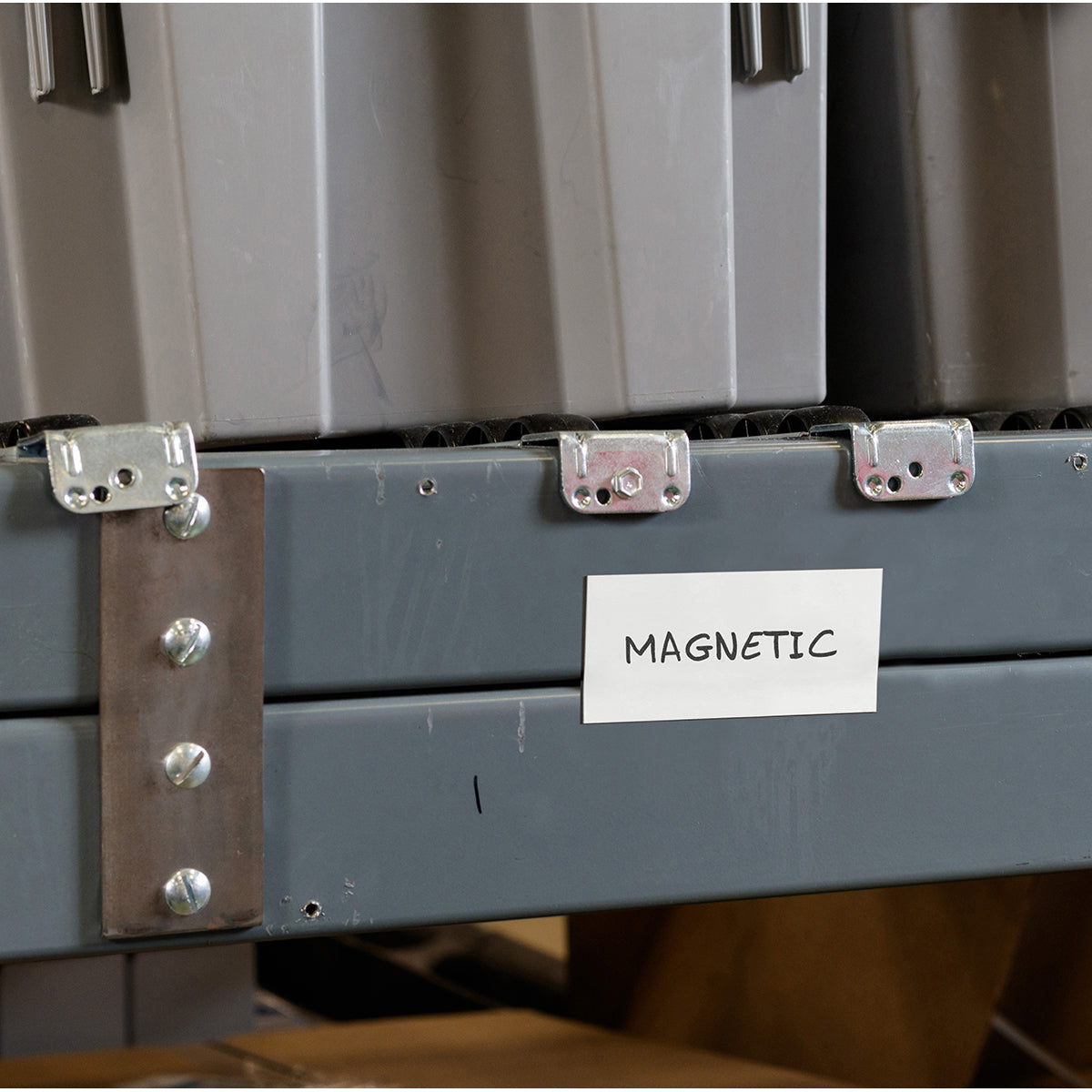 Beschriftbare Magnetetiketten: B-859 51 x 108 mm, Weiß