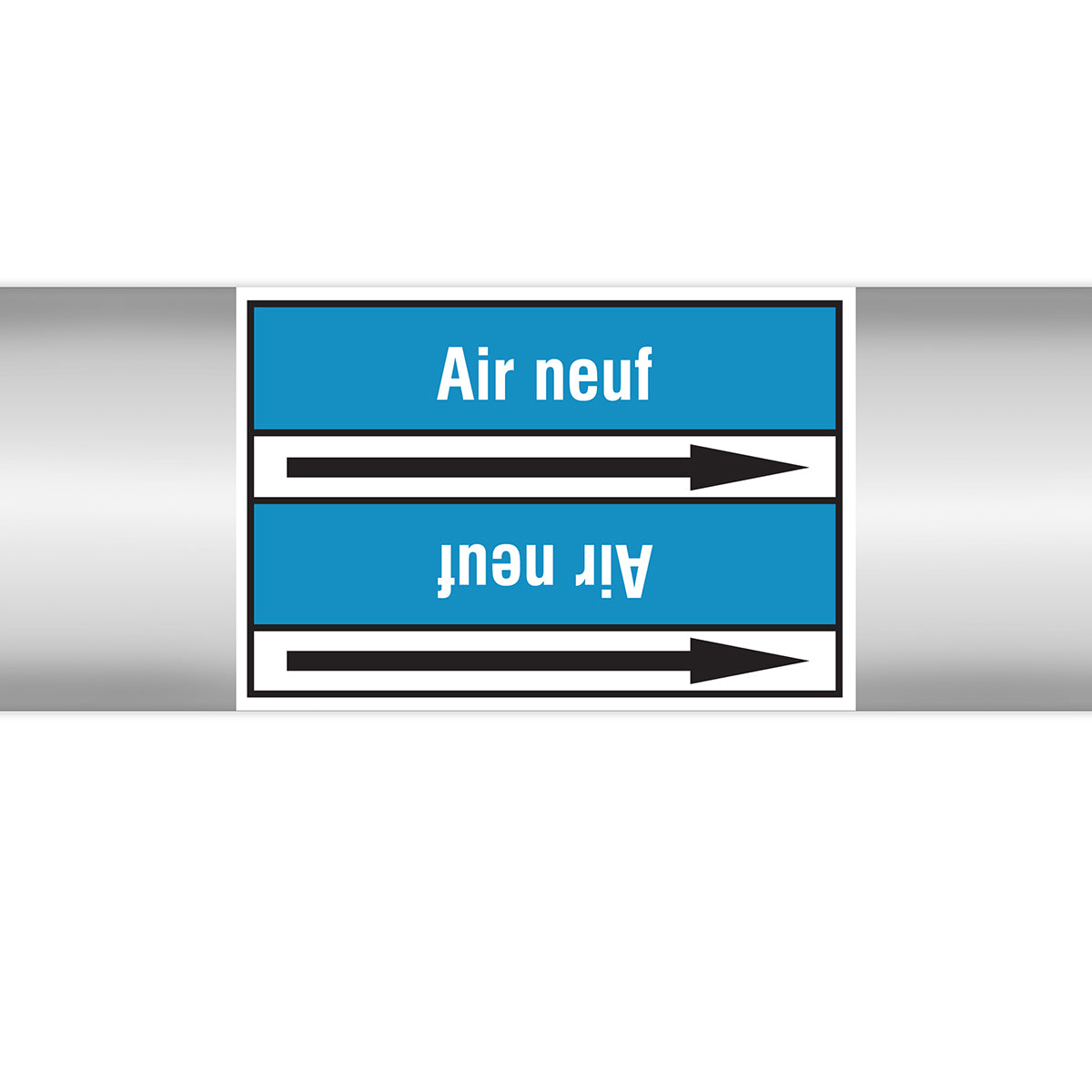 Marqueurs en rouleau continu, sans pictogramme - Air neuf (produit francophone)