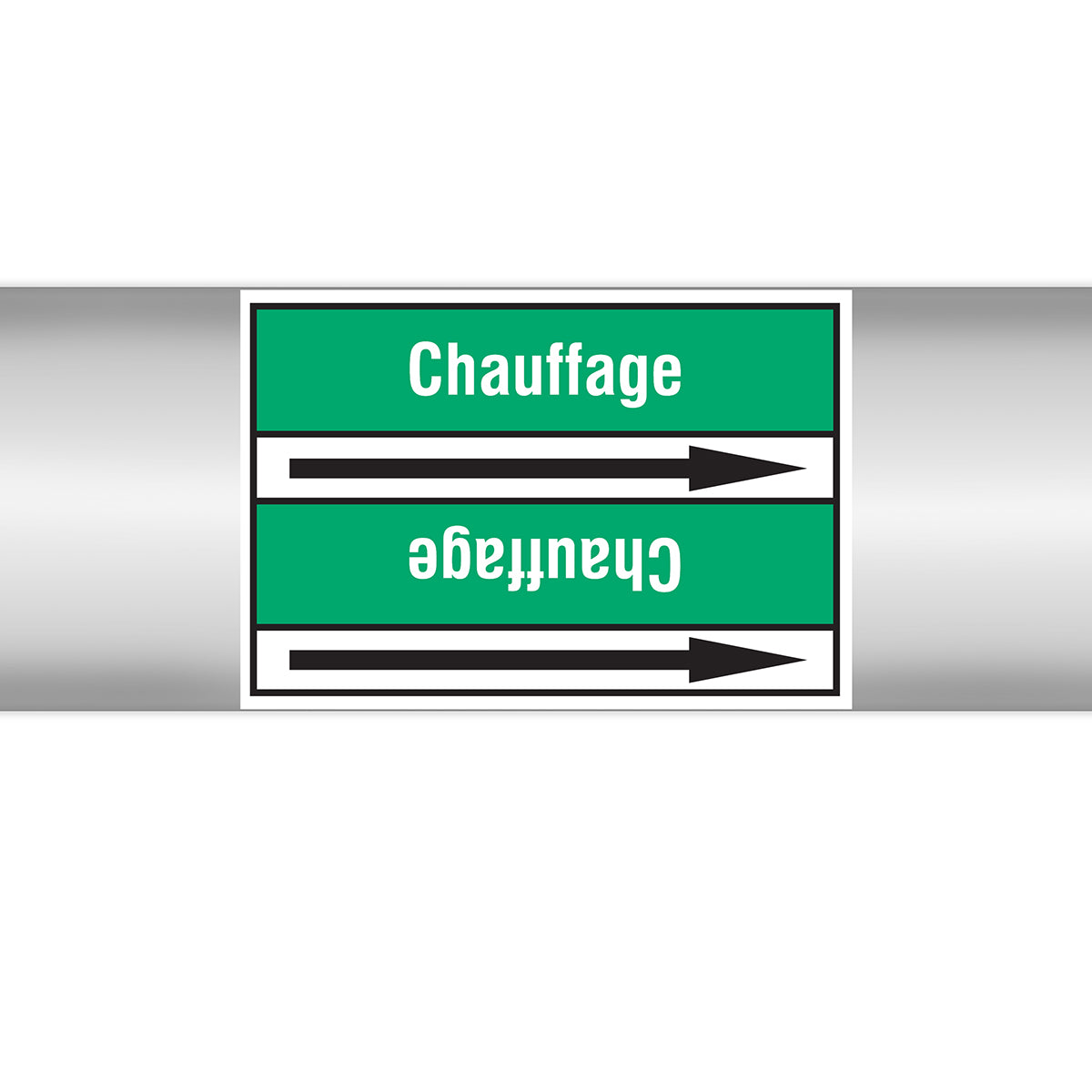 Marqueur en rouleau sans support - Chauffage (produit francophone)