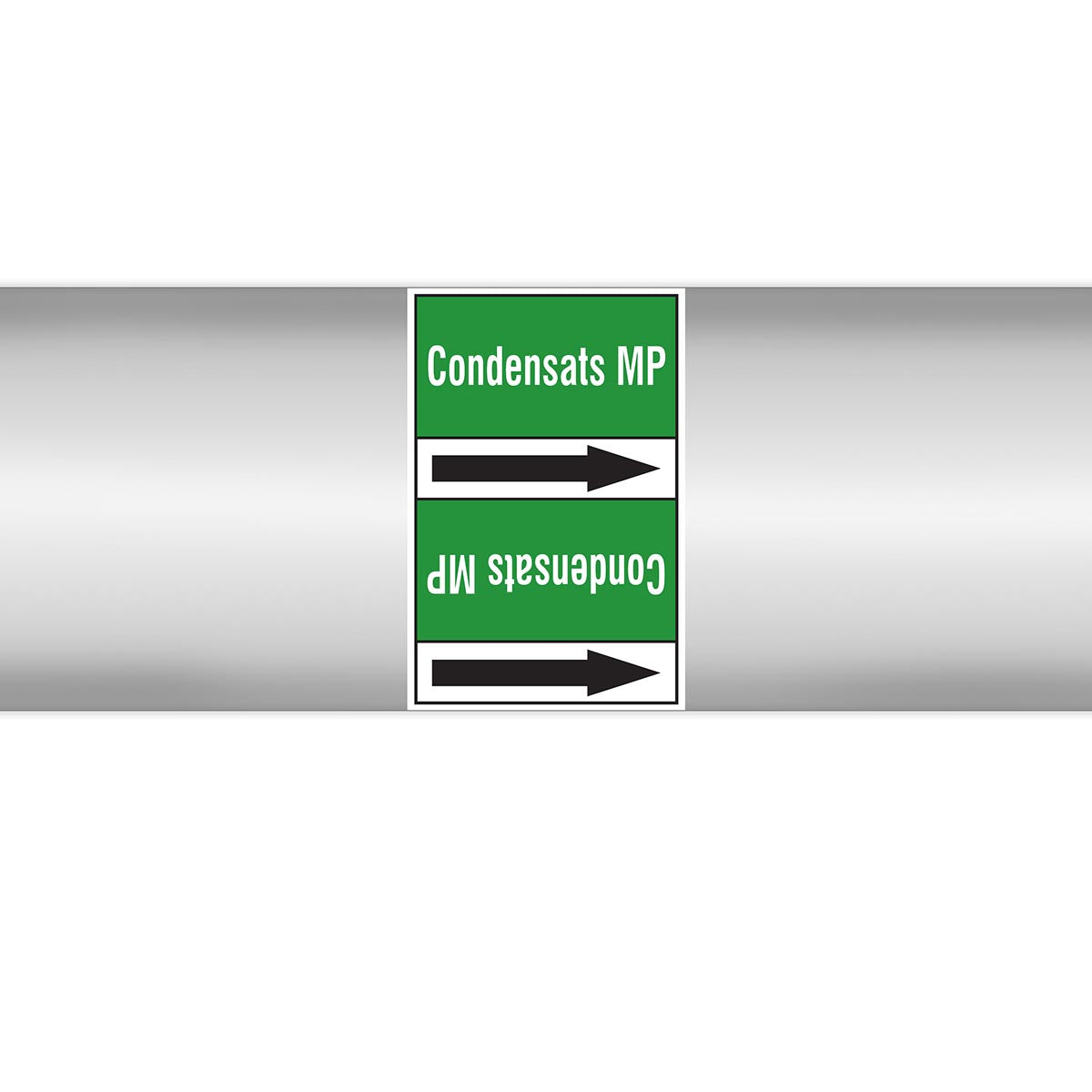 Marqueurs en rouleau continu, sans pictogramme - Condensats MP (produit francophone)