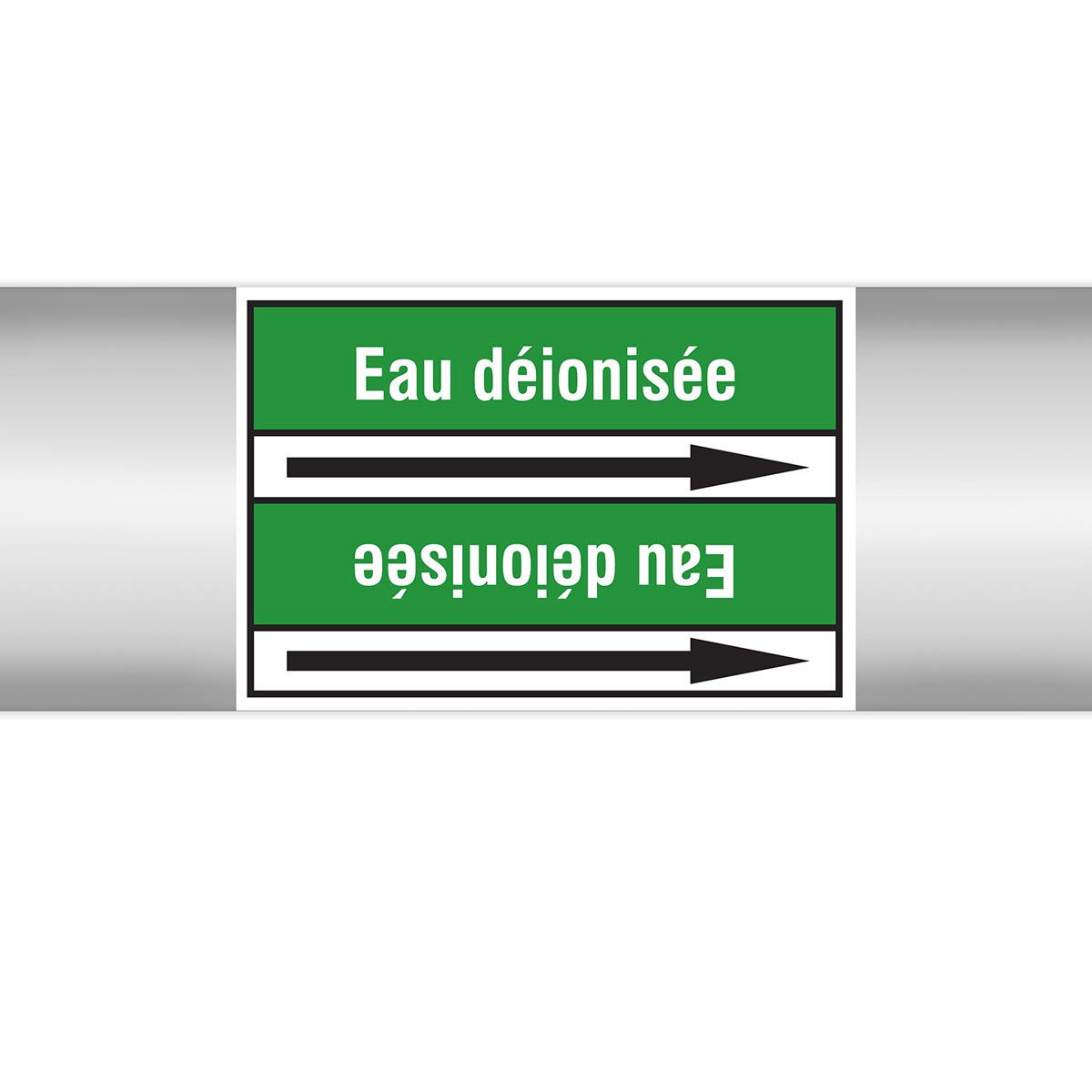 Marqueurs en rouleau continu, sans pictogramme - Eau déionisée (produit francophone)