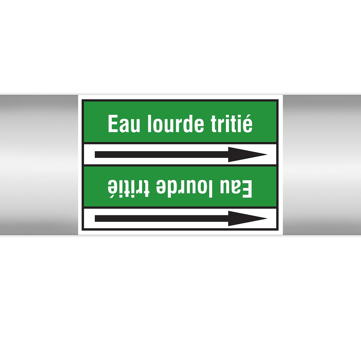 Marqueurs en rouleau continu, sans pictogramme - Eau lourde tritié (produit francophone)