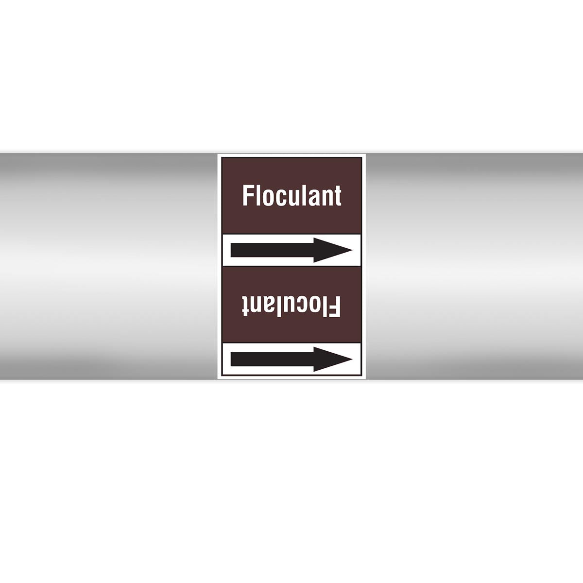 Marqueurs en rouleau continu, sans pictogramme - Floculant (produit francophone)