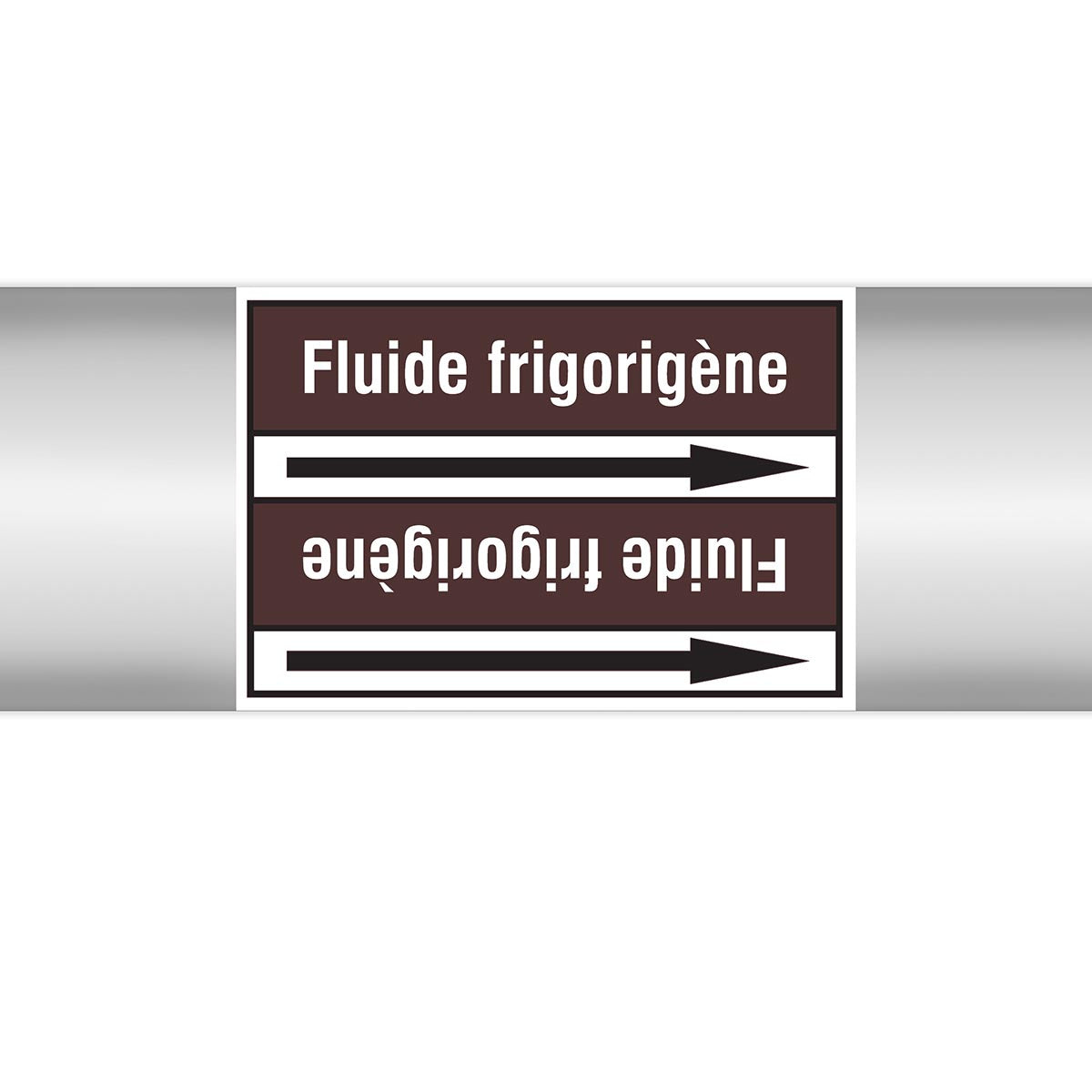Marqueurs en rouleau continu, sans pictogramme - Fluide frigorigène (produit francophone)