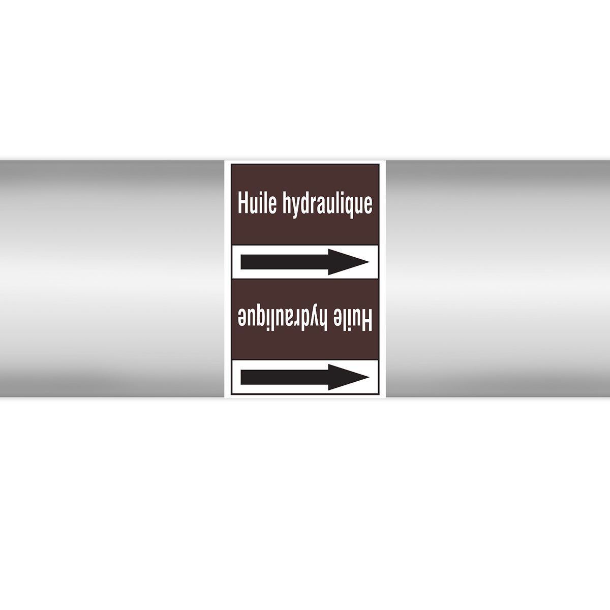 Marqueurs en rouleau continu, sans pictogramme - Huile hydraulique (produit francophone)