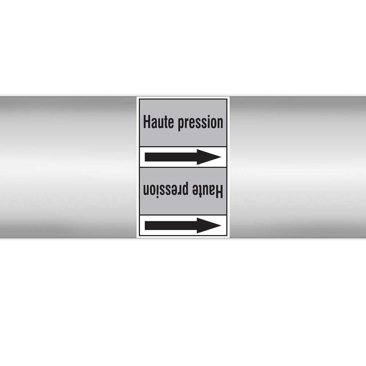 Marqueurs en rouleau continu, sans pictogramme - Haute pression (produit francophone)