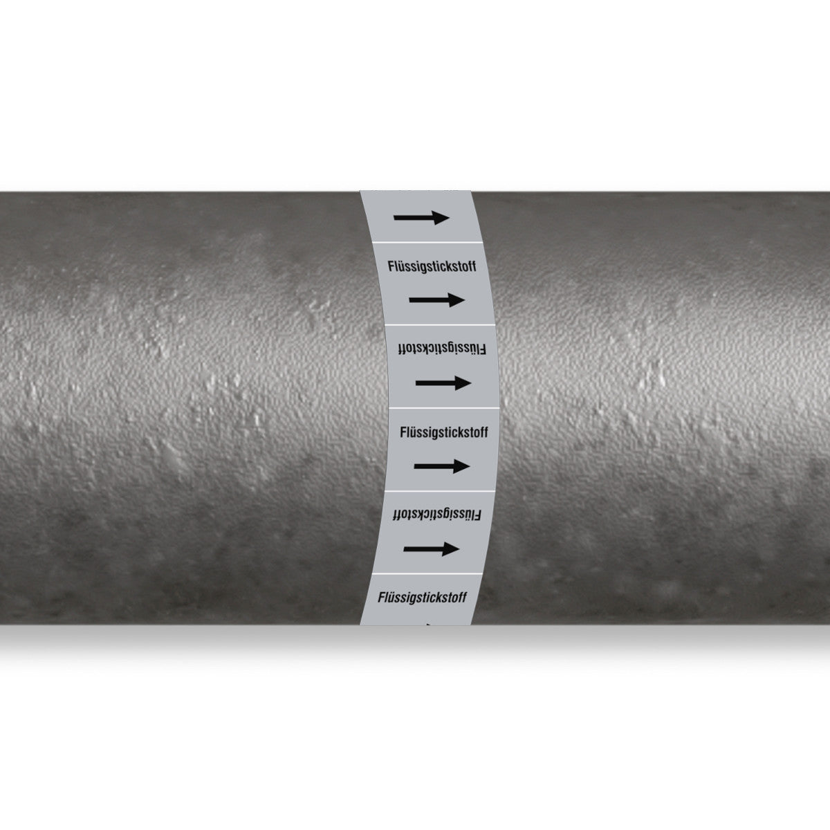 ISO 20560 Rohrmarkierer - Gas