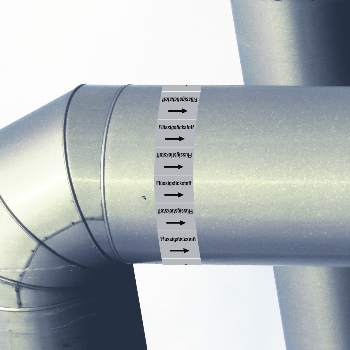 ISO 20560 Rohrmarkierer - Gas