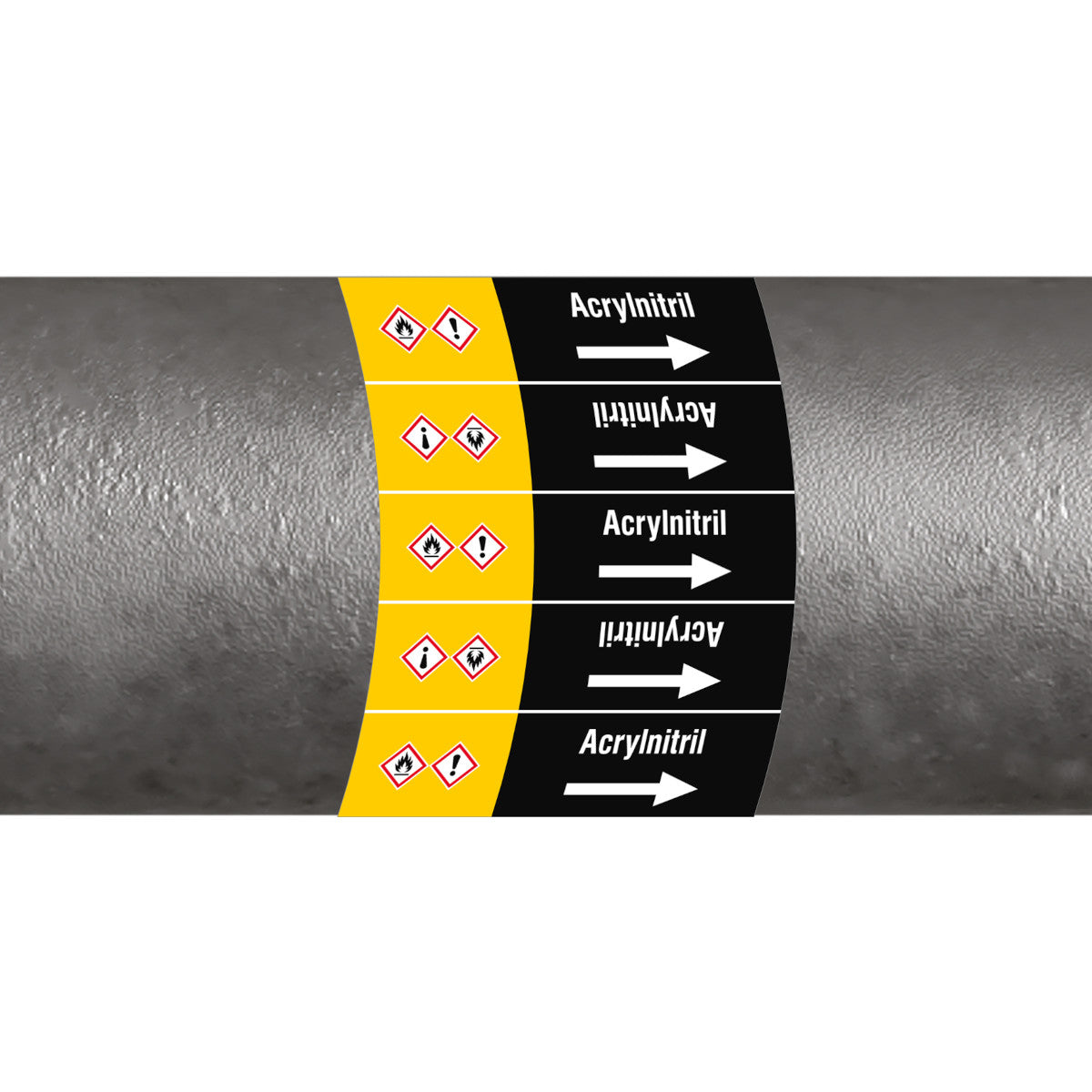 ISO 20560 Marqueurs de tuyauterie - Autres liquides