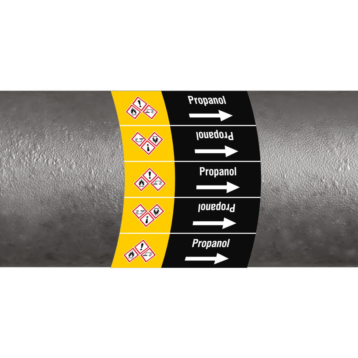 ISO 20560 Marqueurs de tuyauterie - Autres liquides