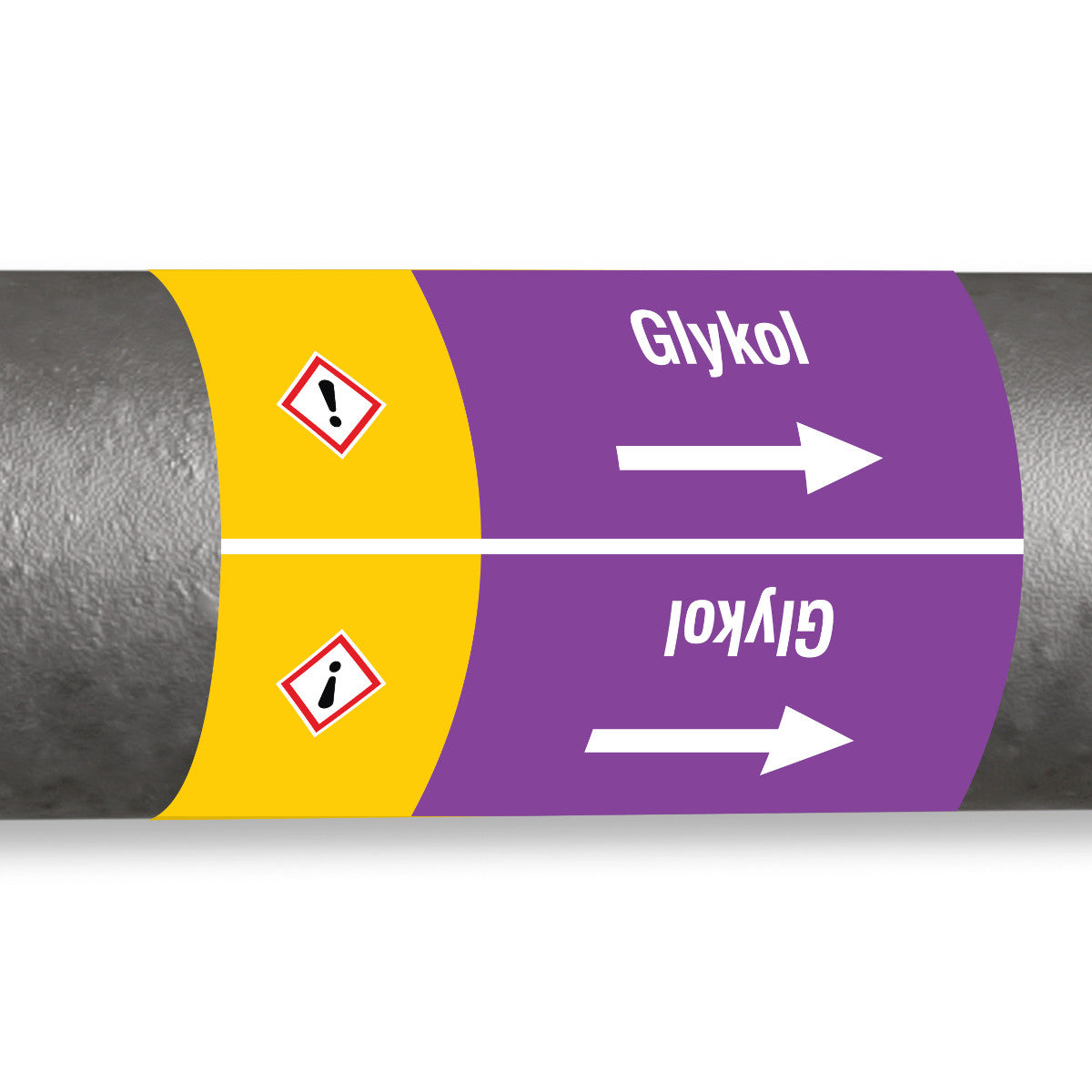 ISO 20560 Marqueurs de tuyauterie - alcalis