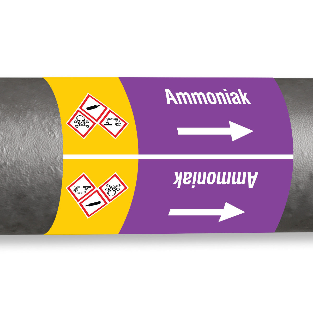 ISO 20560 Rohrmarkierer - Laugen