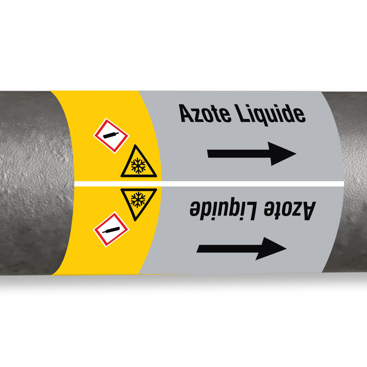 ISO 20560 Rohrmarkierer - Gas